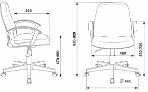 Кресло компьютерное CH-808-LOW/#B в Надыме - nadym.mebel24.online | фото 3