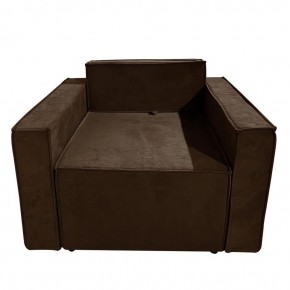 Кресло-кровать Принц КК1-ВК (велюр коричневый) в Надыме - nadym.mebel24.online | фото