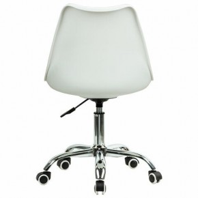 Кресло стул BRABIX "Eames MG-310 CH", хром, пластик белый, ткань серая, 532924 в Надыме - nadym.mebel24.online | фото 4