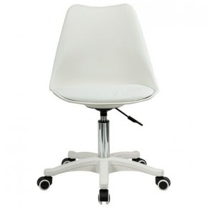 Кресло стул BRABIX "Eames MG-310 PL", пластик белый, экокожа белая, 532926 в Надыме - nadym.mebel24.online | фото 1