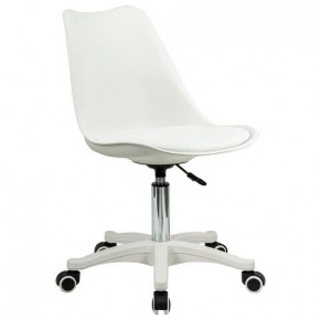 Кресло стул BRABIX "Eames MG-310 PL", пластик белый, экокожа белая, 532926 в Надыме - nadym.mebel24.online | фото 2