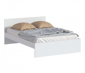 Кровать (1400) Бруклин СБ-3353 с основанием ЛДСП (Белый) в Надыме - nadym.mebel24.online | фото 1