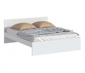 Кровать (1600) Бруклин СБ-3354 с основанием ЛДСП (Белый) в Надыме - nadym.mebel24.online | фото