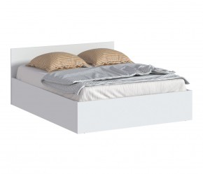 Кровать (1600) Бруклин СБ-3359 с основанием и ПМ (Белый) в Надыме - nadym.mebel24.online | фото