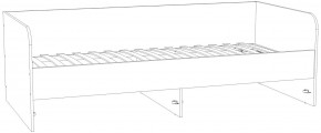 Кровать 900х2000 "Банни" НМ 041.38 с основанием (Бисквит) в Надыме - nadym.mebel24.online | фото 4