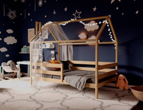 Кровать-домик 80*160 без покраски в Надыме - nadym.mebel24.online | фото 2