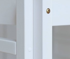 Кровать-домик двухъярусная 80*160 Белый в Надыме - nadym.mebel24.online | фото 3