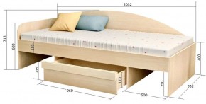 Кровать Изгиб в Надыме - nadym.mebel24.online | фото 2