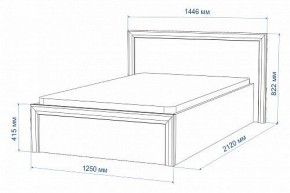 Кровать полутораспальная Нобиле Кр-120 в Надыме - nadym.mebel24.online | фото 3