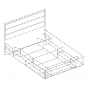 Кровать "Милана" с мягкой спинкой БЕЗ основания 1200х2000 в Надыме - nadym.mebel24.online | фото 4
