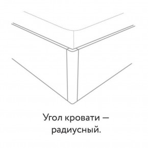 Кровать "Сандра" БЕЗ основания 1400х2000 в Надыме - nadym.mebel24.online | фото 3