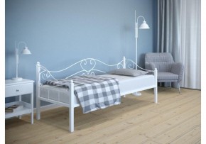 Кровать Венеция 90х190 белый муар в Надыме - nadym.mebel24.online | фото
