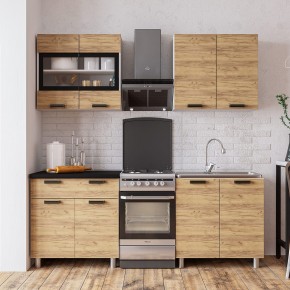 Кухня Крафт 1.6 (белый/крафт) в Надыме - nadym.mebel24.online | фото