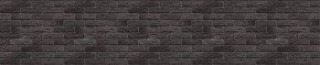 Кухонный фартук 610х3000х1,5 (композит) КМ Кирпич графит в Надыме - nadym.mebel24.online | фото