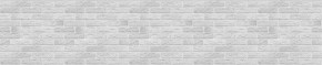 Кухонный фартук 610х3000х1,5 (композит) КМ Кирпич серый в Надыме - nadym.mebel24.online | фото