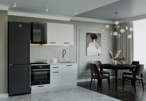 Кухонный гарнитур Белый Глянец 1600 (Стол. 26мм) в Надыме - nadym.mebel24.online | фото 1