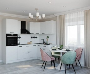 Кухонный гарнитур Белый Глянец 2400*1600 (Стол. 38мм) в Надыме - nadym.mebel24.online | фото
