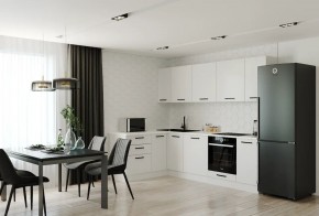 Кухонный гарнитур Белый Глянец 2600*1600 (Стол. 38мм) в Надыме - nadym.mebel24.online | фото
