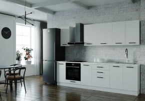 Кухонный гарнитур Белый Глянец 2800 (Стол. 38мм) в Надыме - nadym.mebel24.online | фото
