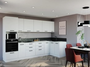 Кухонный гарнитур Белый Глянец 3200*1400 (Стол. 26мм) в Надыме - nadym.mebel24.online | фото