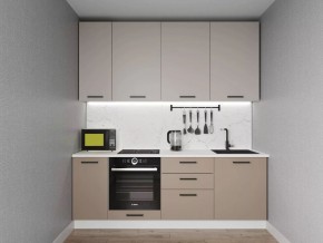 Кухонный гарнитур Каппучино 2200 h950 (Стол. 26мм) в Надыме - nadym.mebel24.online | фото