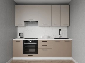 Кухонный гарнитур Каппучино 2400 h950 (Стол. 26мм) в Надыме - nadym.mebel24.online | фото