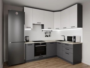 Кухонный гарнитур Меренга 2200*1600 h950 (Стол. 26мм) в Надыме - nadym.mebel24.online | фото