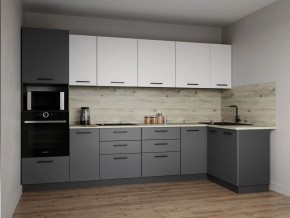 Кухонный гарнитур Меренга 3200*1400 (Стол. 38 мм) в Надыме - nadym.mebel24.online | фото