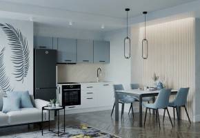 Кухонный гарнитур Ниагара 2550 (Стол. 26мм) в Надыме - nadym.mebel24.online | фото 1