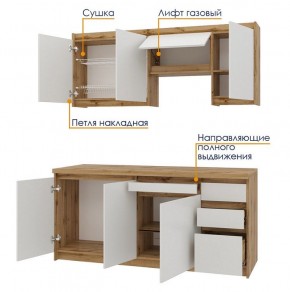 Кухонный гарнитур Ольвия-6 (1.8м) в Надыме - nadym.mebel24.online | фото 3