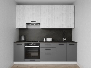 Кухонный гарнитур Санторини 2400 h950 (Стол. 26мм) в Надыме - nadym.mebel24.online | фото 1