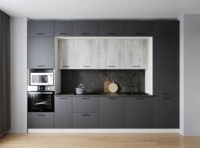 Кухонный гарнитур Санторини 3400 (Стол. 38мм) в Надыме - nadym.mebel24.online | фото