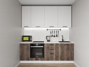 Кухонный гарнитур Старое Дерево 2200 h950 (Стол. 26мм) в Надыме - nadym.mebel24.online | фото 1