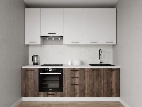 Кухонный гарнитур Старое Дерево 2400 h950 (Стол. 38мм) в Надыме - nadym.mebel24.online | фото