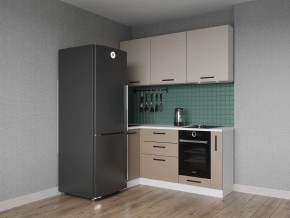 Кухонный гарнитур угловой Каппучино 1000*1800 (Стол. 38мм) в Надыме - nadym.mebel24.online | фото