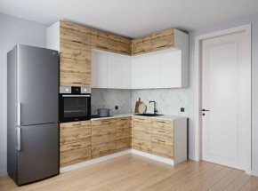 Кухонный гарнитур угловой Лада 2200*1700 (Стол. 38мм) в Надыме - nadym.mebel24.online | фото