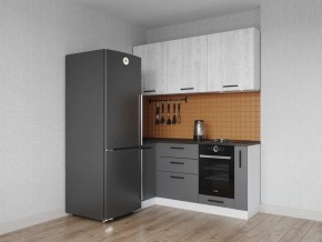 Кухонный гарнитур угловой Санторини 1000*1800 (Стол. 38мм) в Надыме - nadym.mebel24.online | фото