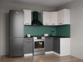 Кухонный гарнитур угловой Санторини 2000*1200 (Стол. 26мм) в Надыме - nadym.mebel24.online | фото