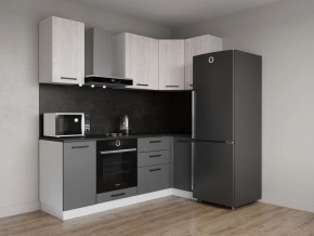 Кухонный гарнитур угловой Санторини 2200*1000 (Стол. 26мм) в Надыме - nadym.mebel24.online | фото