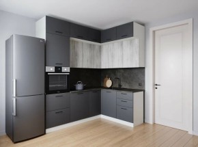 Кухонный гарнитур угловой Санторини 2200*1700 (Стол. 38мм) в Надыме - nadym.mebel24.online | фото