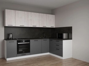 Кухонный гарнитур угловой Санторини 2600*1600 (Стол. 38мм) в Надыме - nadym.mebel24.online | фото 1