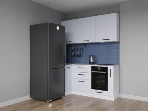 Кухонный гарнитур угловой Смоки 1000*1800 (Стол. 38 мм) в Надыме - nadym.mebel24.online | фото