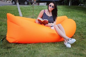 Лежак надувной Lamzac Airpuf Оранжевый в Надыме - nadym.mebel24.online | фото 2