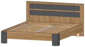 ЛЕНОРА Спальный гарнитур (модульный) графит в Надыме - nadym.mebel24.online | фото 4