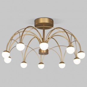 Люстра на штанге Eurosvet Ragno 90031/10 LED золото в Надыме - nadym.mebel24.online | фото