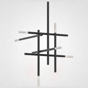 Люстра на штанге Imperiumloft Traverse Black TRAVERSE01 в Надыме - nadym.mebel24.online | фото