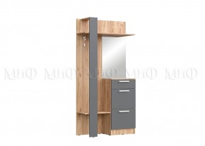 МАРТИНА Прихожая (модульная) дуб крафт/графит в Надыме - nadym.mebel24.online | фото 2