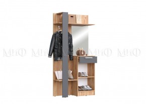 МАРТИНА Прихожая (модульная) дуб крафт/графит в Надыме - nadym.mebel24.online | фото 3