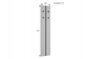 МЕБЕЛЬСОН К29 Прихожая (кашемир) в Надыме - nadym.mebel24.online | фото 2