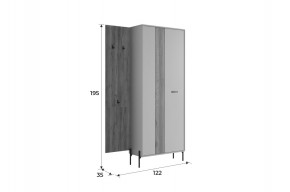 МЕБЕЛЬСОН К8 Прихожая в Надыме - nadym.mebel24.online | фото 2